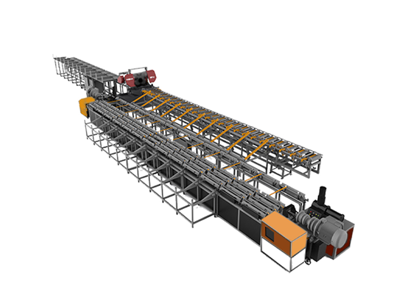 锯切套丝打磨生产线